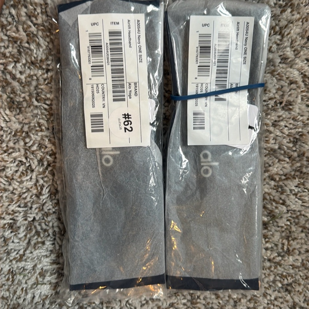Alo Navy Airlift Headband x2